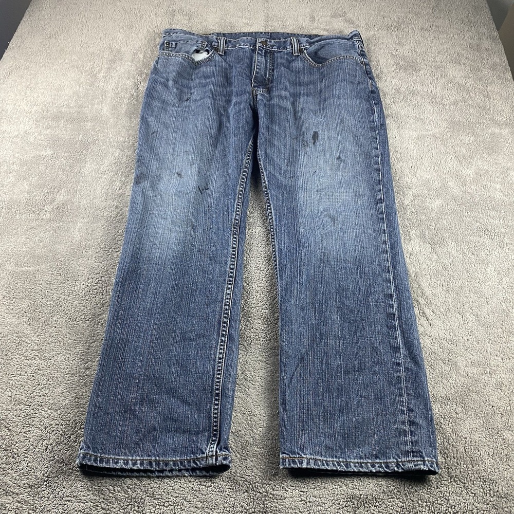 Levis 559 Relaxed Straight Fit Jeans Mens 38x27 Blue‎ Medium Wash Mid Rise
